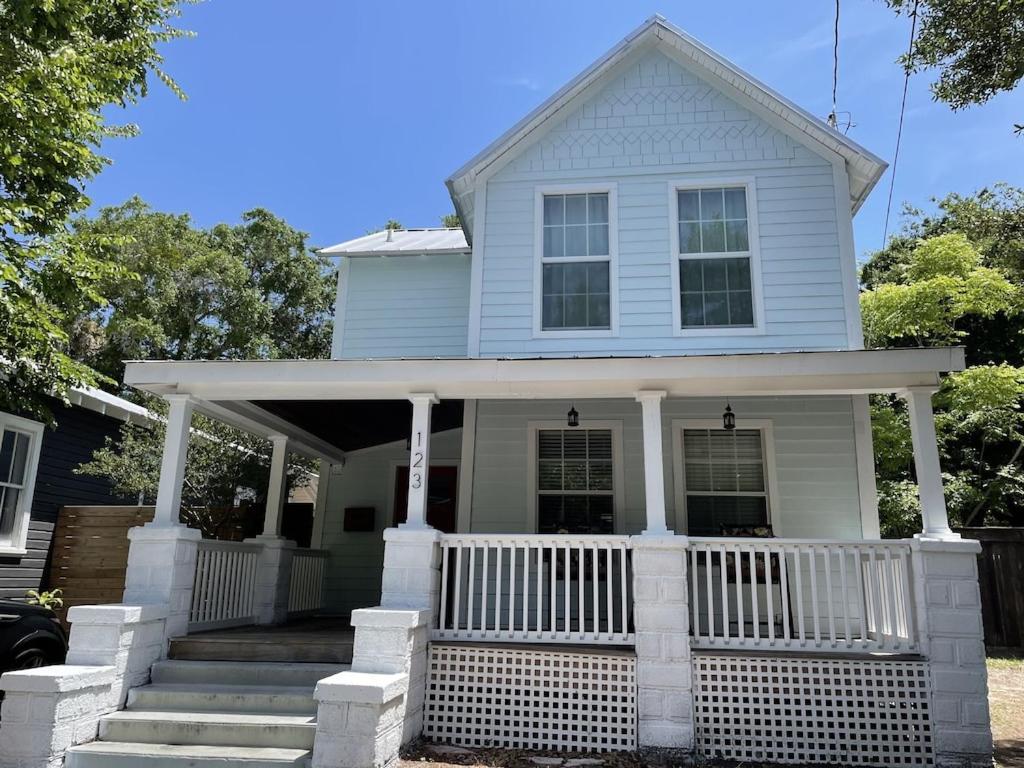 Updated Red Door Revival In Downtown Saint Augustine מראה חיצוני תמונה